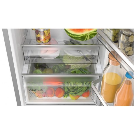 BOSCH KGN39VIDT Ελεύθερος ψυγειοκαταψύκτης 203 x 60 cm Brushed steel anti-fingerprint, Total No Frost BOSCH KGN39VIDT Ελεύθερος ψυγειοκαταψύκτης 203 x 60 cm Brushed steel anti-fingerprint, Total No Frost